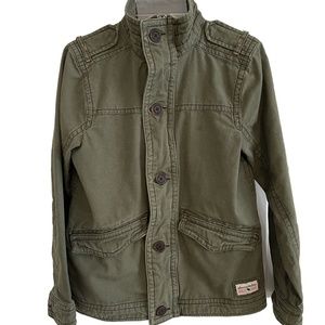 Abercrombie Kids Olive Green Army Jacket